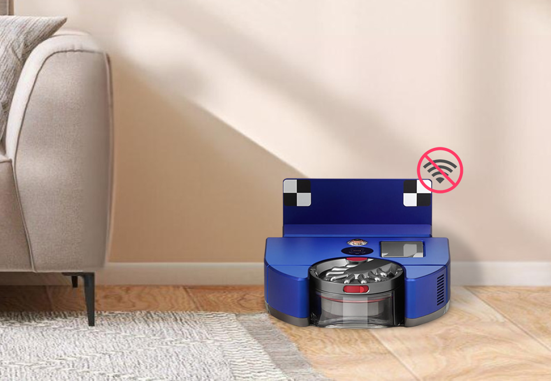Dyson robot vacuum setup